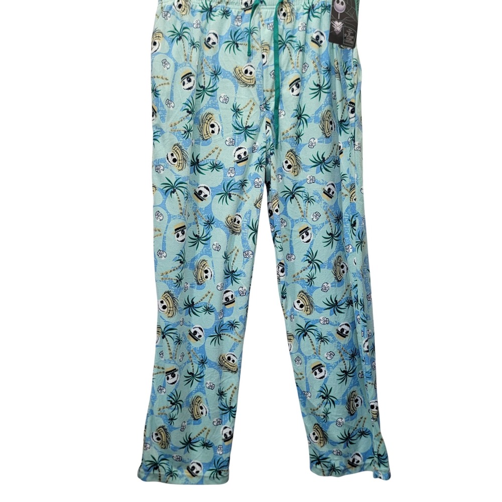 Disney Nightmare Before Christmas Jack Skellington Tropical Pajama Pants Mens LG